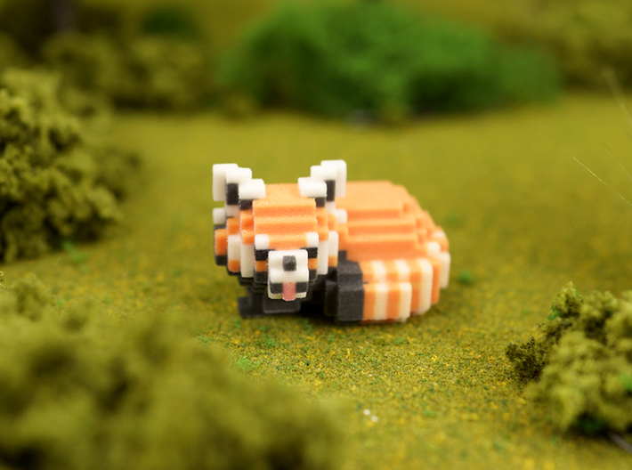 Red panda twin 2nd 3d printed 