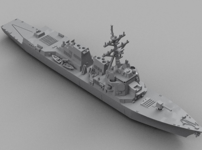 1/1800 USS Michael Murphy 3d printed Computer software render