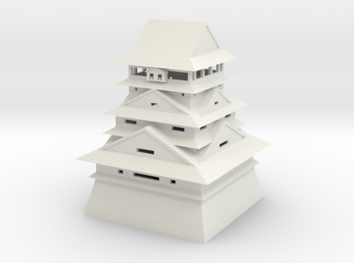 Kumamoto Castle 3d printed