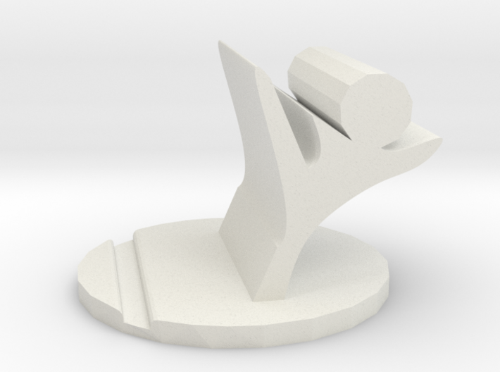 figthing phone stand 3d printed
