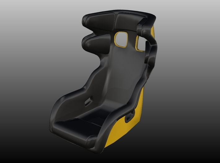 Race Seat P-CUP17 - 1/10 3d printed 
