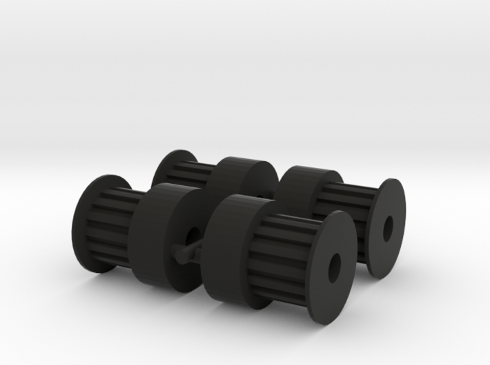 Pulley 15T (4pcs) 3d printed