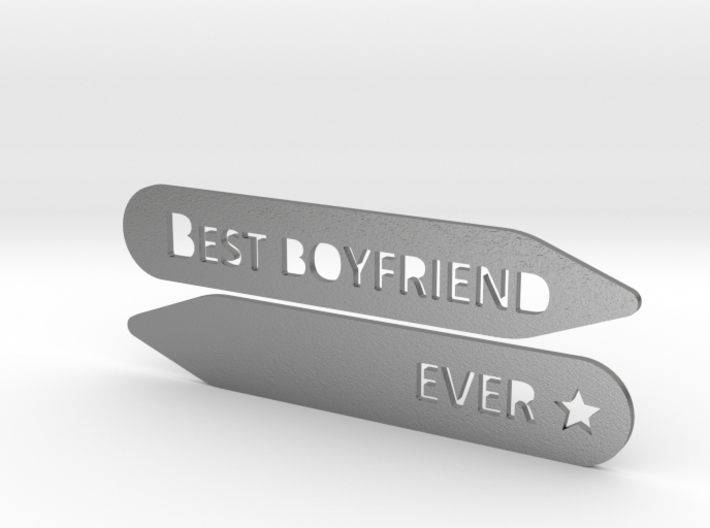 Collar stay: Best Boyfriend Ever 3d printed