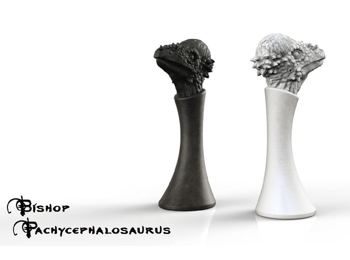 (Chess) Pachycephalosaurus Bishop 3d printed 