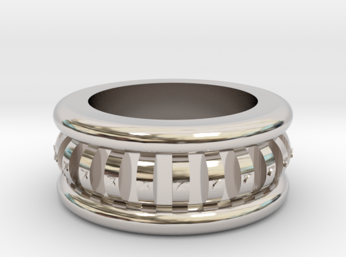 the Crown Ring 3d printed