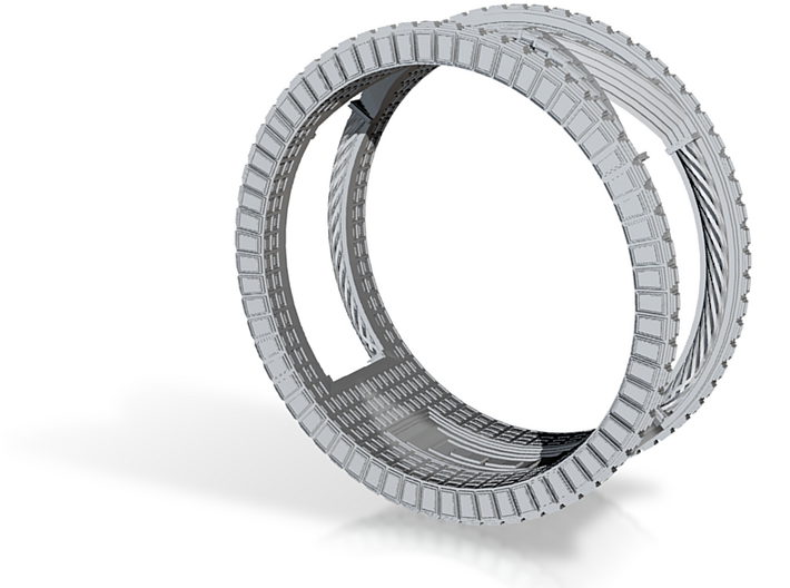 Verbundener Ring 3d printed