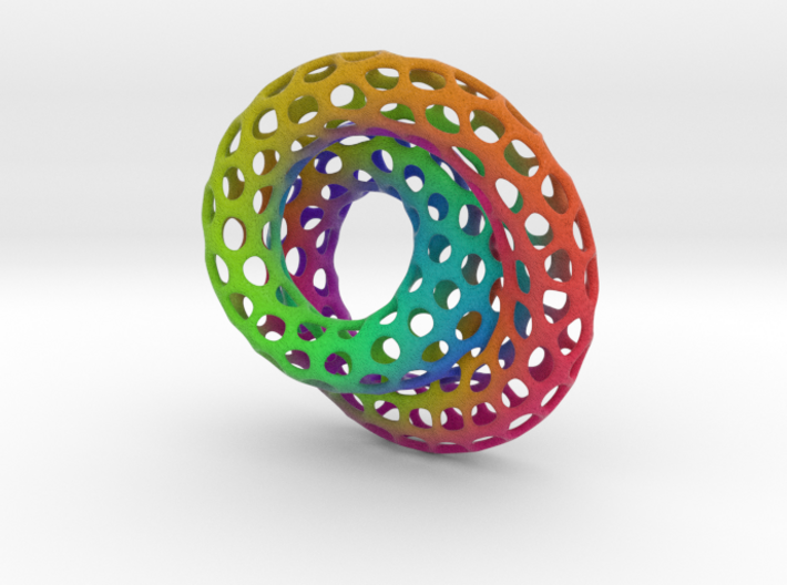 The other Klein bottle (color 2) 3d printed