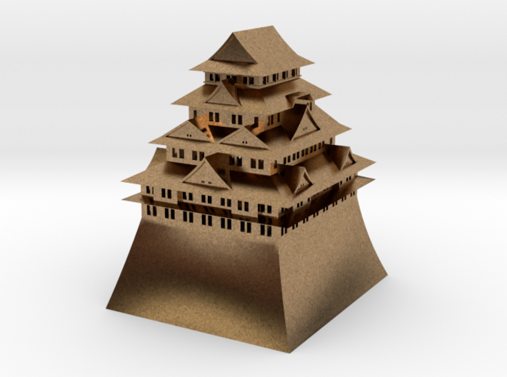 Nagoya Castle 3d printed