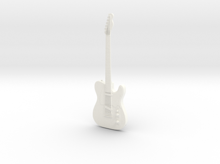 Fender Telecaster, Scale 1:6  3d printed 