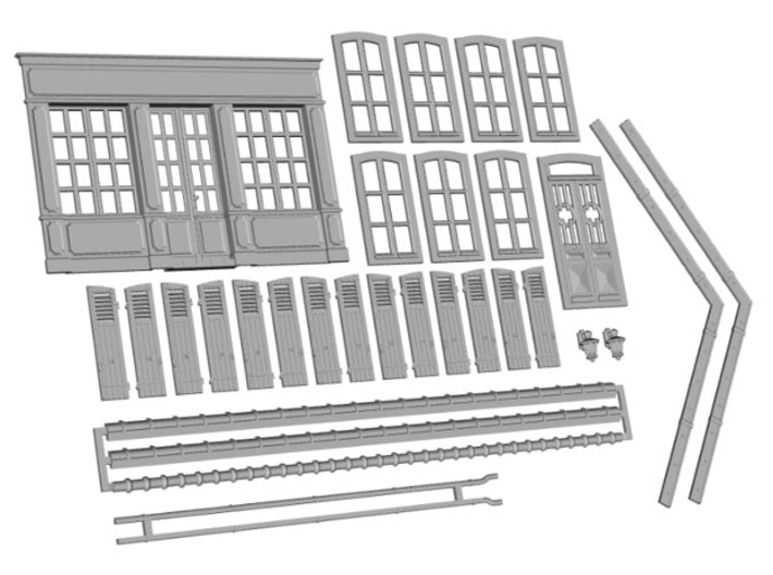 HOviM22 - Modular city house N°3 3d printed