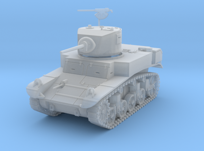 PV31C M3A1 Stuart Light Tank (1/87) 3d printed