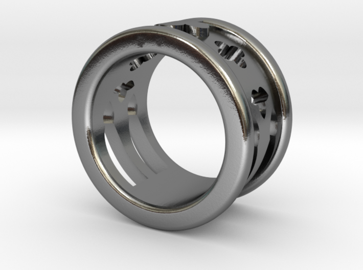 Cathedral Ring 3d printed