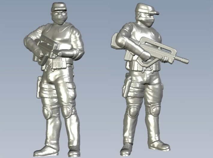 1/72 scale SpecOps operator soldier figures x 20 3d printed 