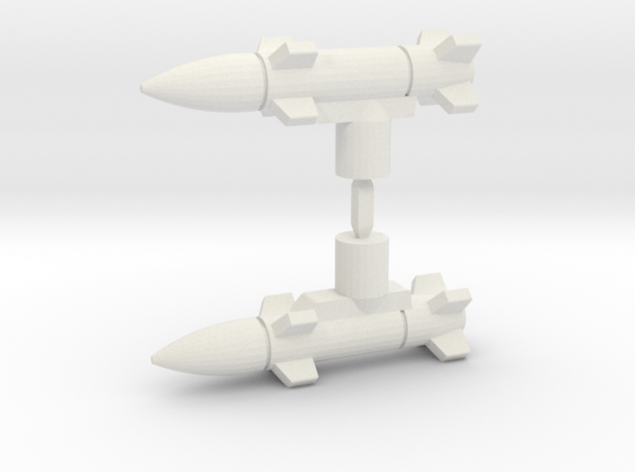 Transformers Missiles Vehicle Accessory (5mm post) 3d printed 