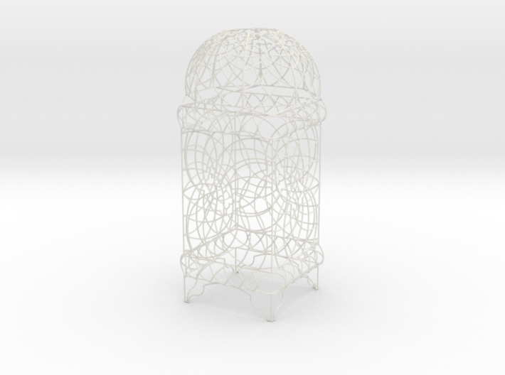 Wire Table Lamp Design Moroccan L 3d printed