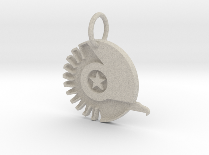 New Conglomerate Keychain 3d printed