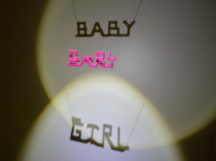 Baby Girl 3d printed
