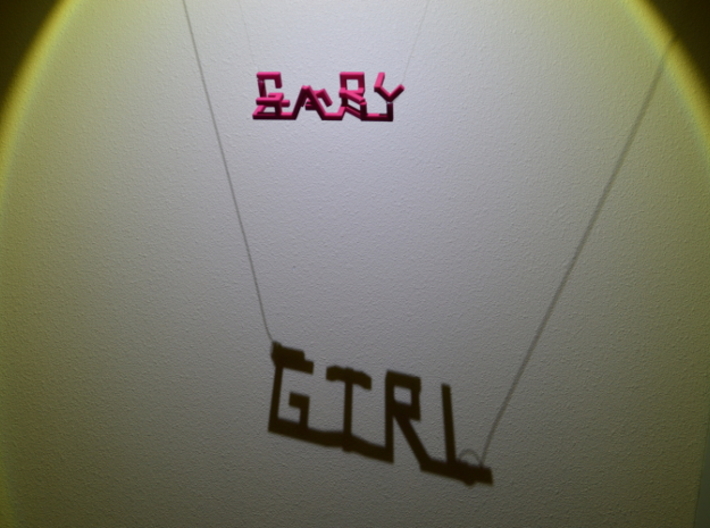 Baby Girl 3d printed 