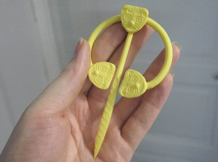 Viking Ring Needle 1 L 3d printed 