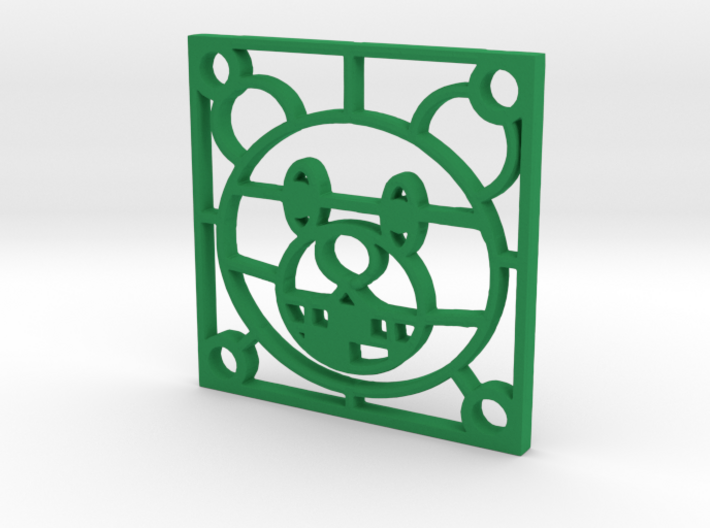 Fan Grille 30x30mm &quot;Wiiny&quot; 3d printed