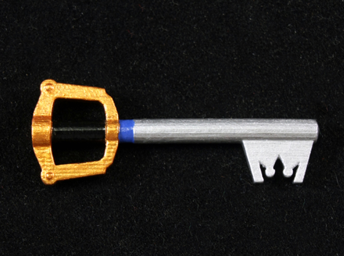 Keyblade 3d printed Painted Frosted Ultra Detail
