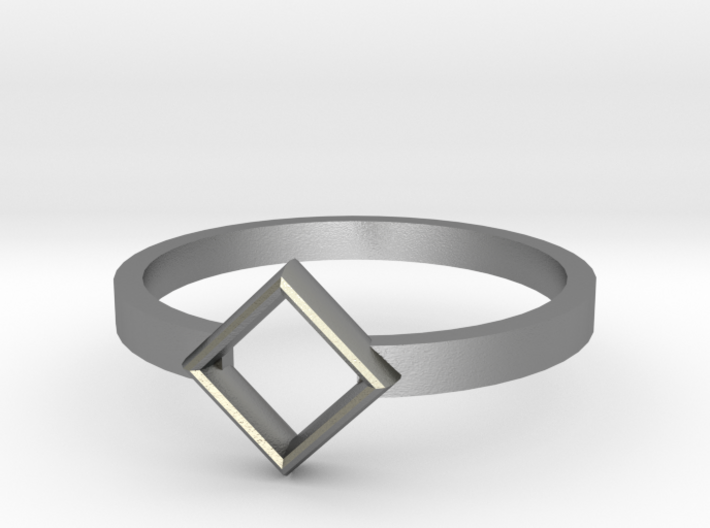 Top Square Ring 3d printed