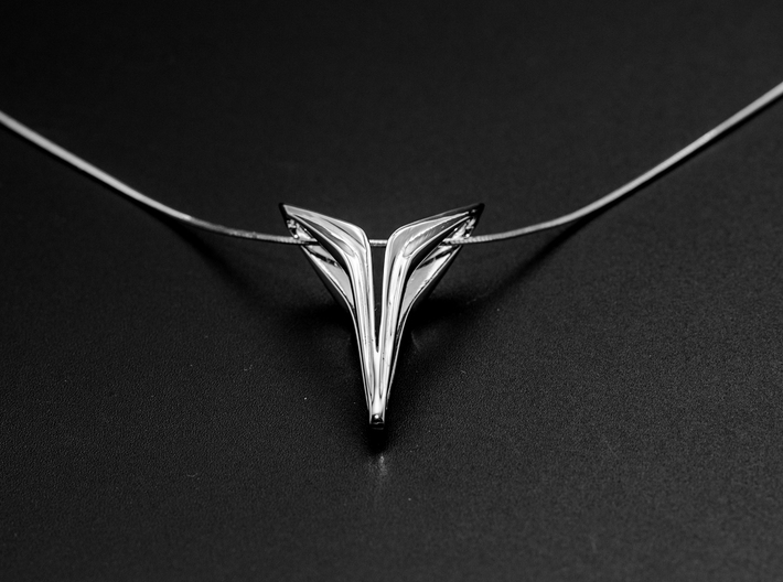 YOUNIVERSAL FREE, Pendant. Sharp Chic 3d printed 