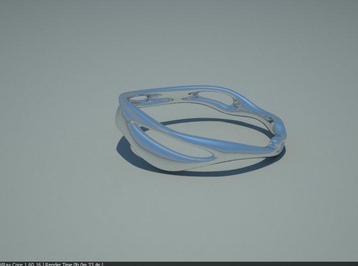 Fluid Ring 3d printed