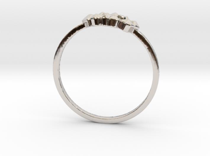 Crystallized Ring (all size 4-13) 3d printed