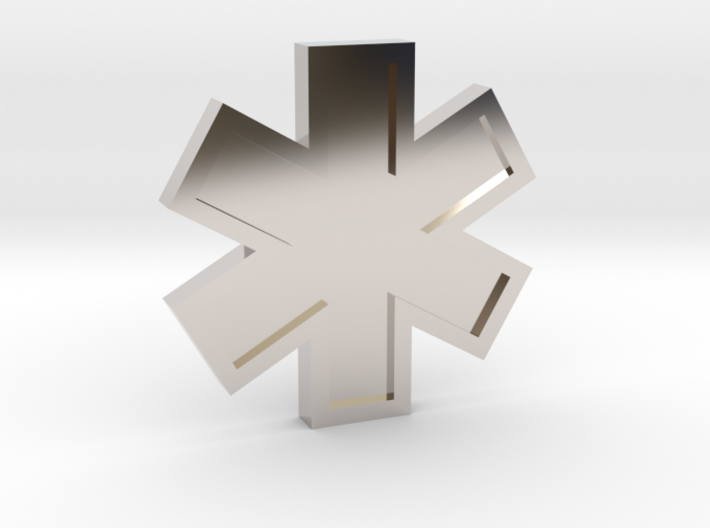 EMS Star of Life 3d printed