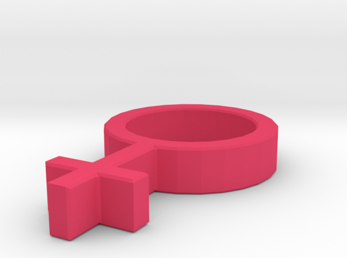 Female Gender Symbol 3d printed A perfect gift for your soulmate - Best color