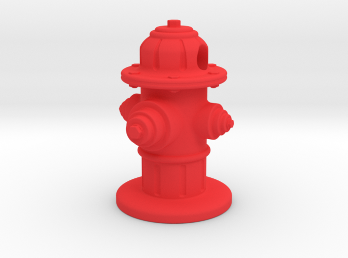 Fire Hydrant 3d printed