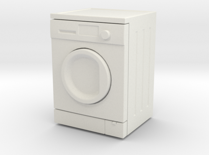 Washing Machine 01. 1:24 Scale 3d printed