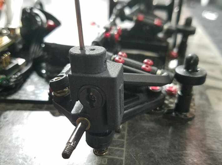 CRC Caster Adapters 3d printed 