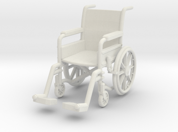 Wheelchair 01. 1:32 Scale 3d printed