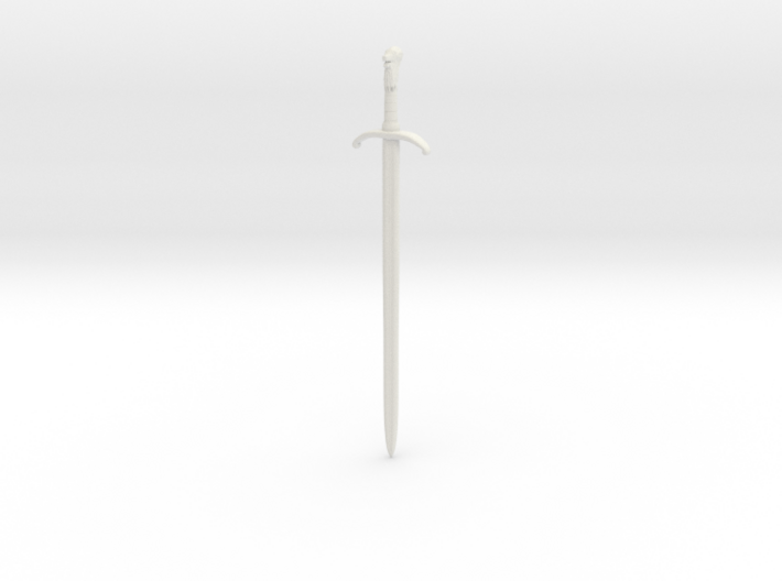 1/6 Game of Thrones sword Longclaw 3d printed