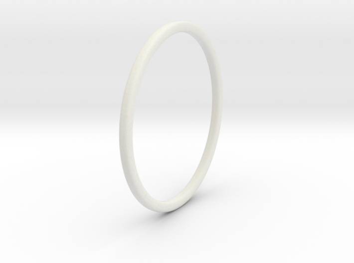 Simple band - size 9 US/ 189 mm EU - 1.2 mm thick 3d printed