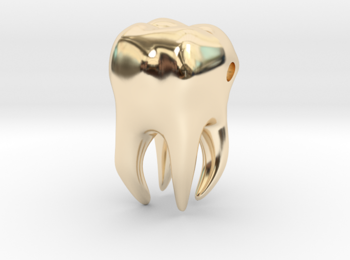 Wisdom Tooth charm/pendant 3d printed