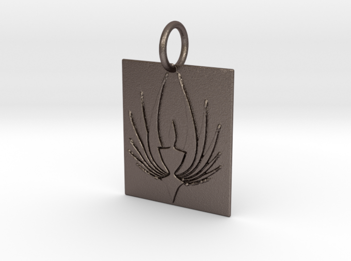 Phoenix Keychain 3d printed