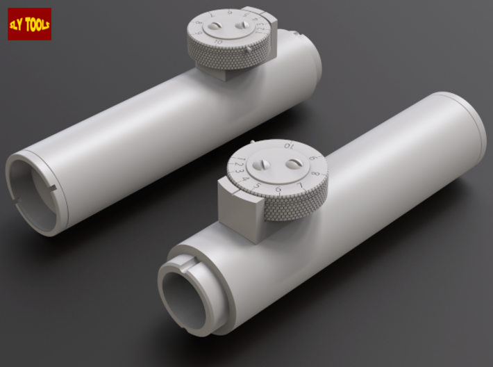 ANH Scope Basic Version 2P - Front 3d printed ANH Scope Basic Version 2P - Front (both sides)