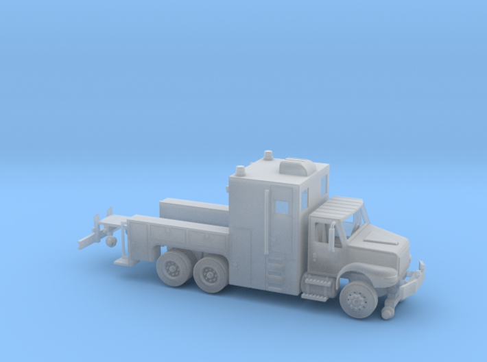 MOW Rail Truck 1-87 HO Scale 3d printed