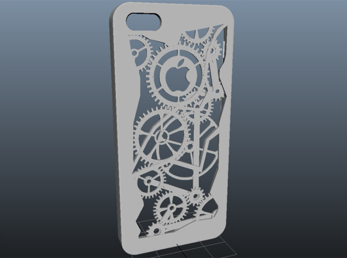 Iphone 5 Case - Gears 3d printed 