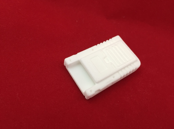Mini Gameboy: SD 1/3 scale 3d printed 