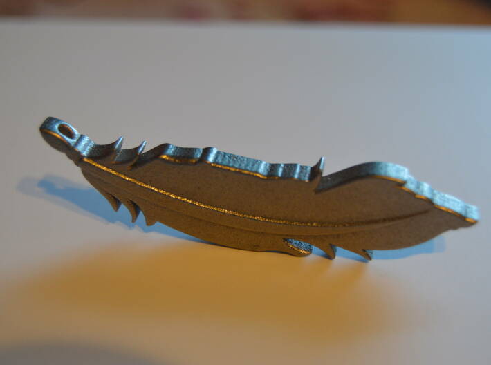 Feather 3d printed 