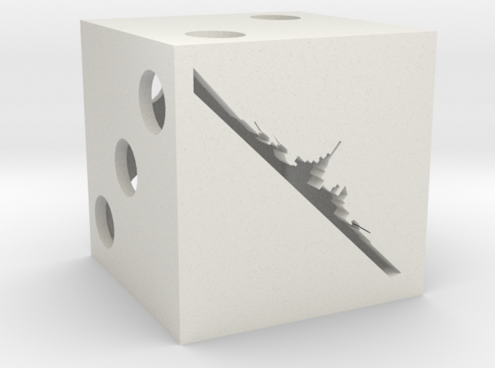 Combat dice for Axis &amp; Allies 3d printed