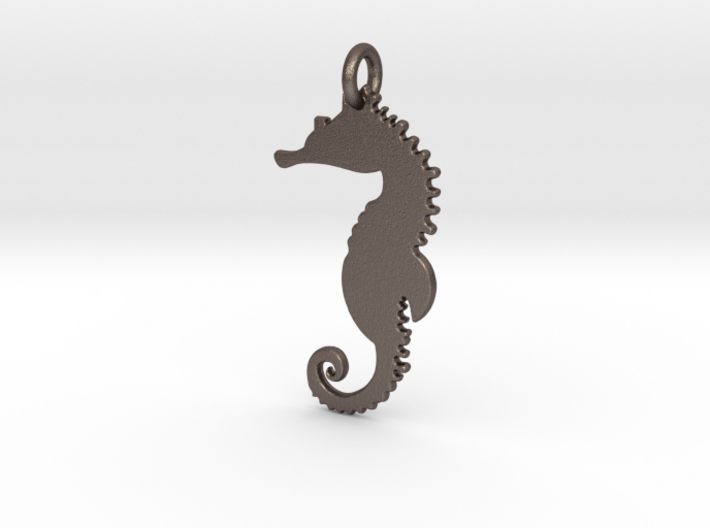 Seahorse Pendant 3d printed