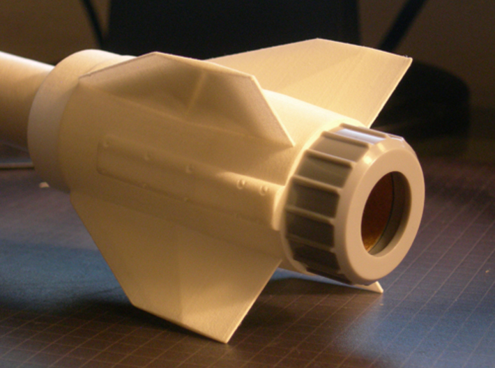 Patriot Missile BT60 Fin Unit for 24mm motors 3d printed 