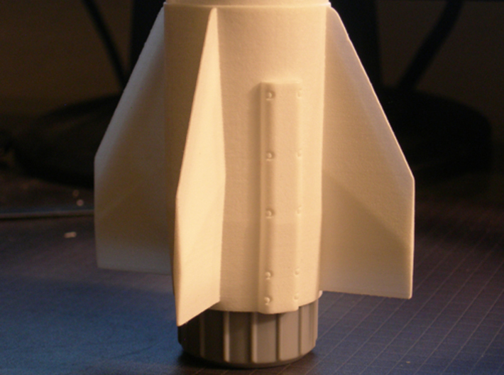 Patriot Missile BT60 Fin Unit for 24mm motors 3d printed 