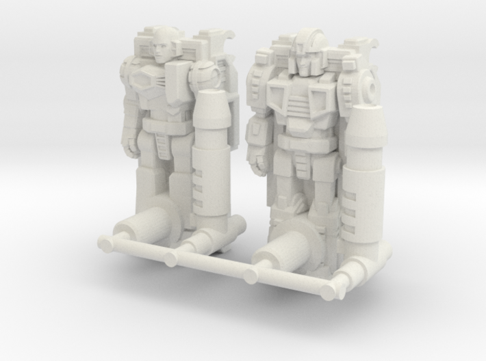 Diaclone Datson Specialist Weaponoids (5mm) 3d printed 