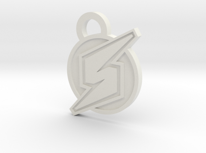 Screw Attack Pendant 3d printed